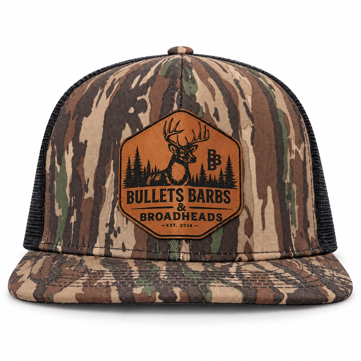 Realtree Original & Black - Saddle Brown Deer Hex