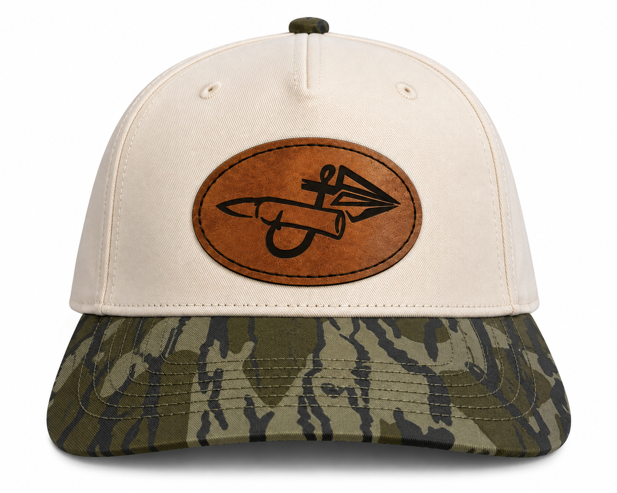 Bottomland Hybrid - Saddle Brown Oval Logo