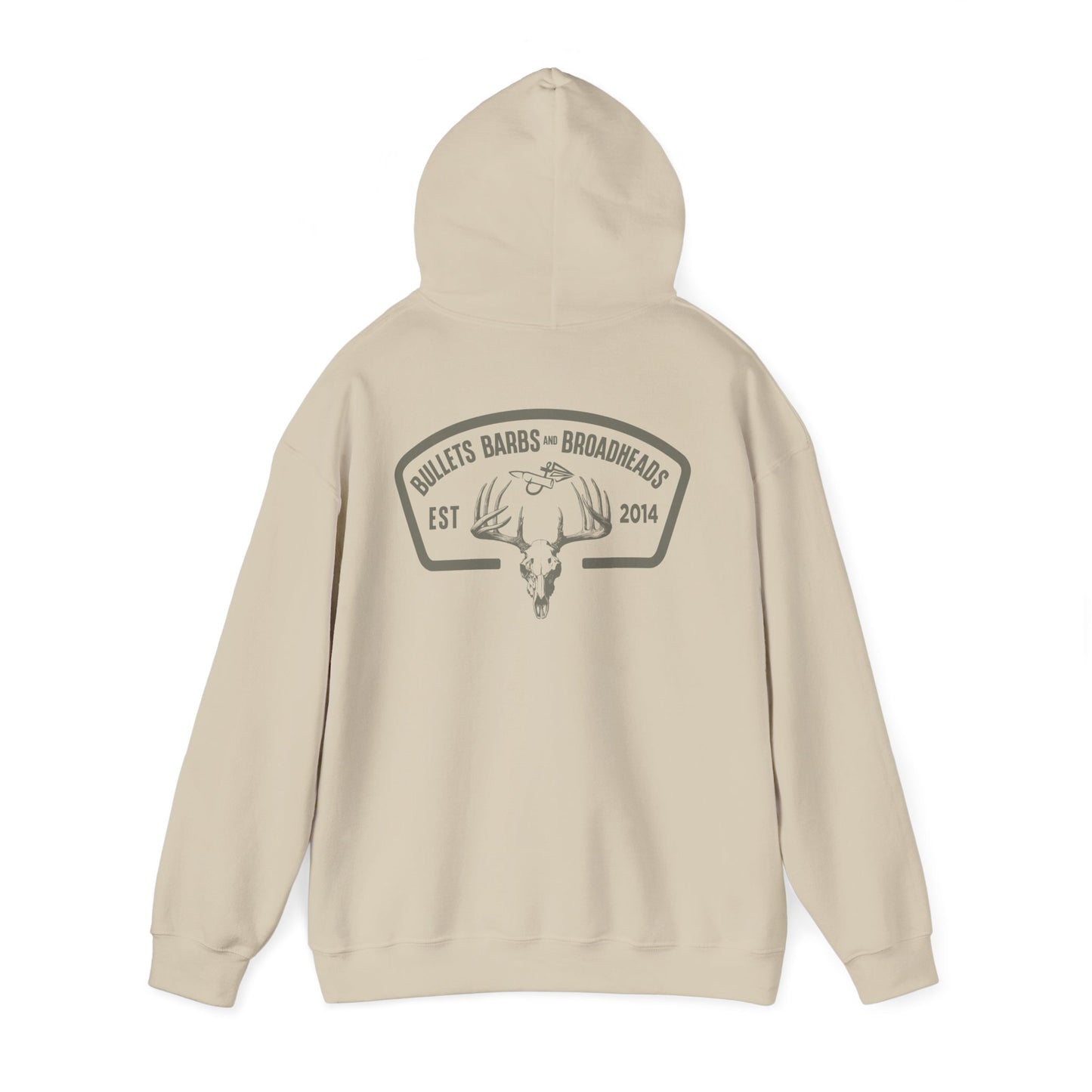 Deer Skull Hoodie - Unisex Heavy Blend™ Hooded Sweatshirt