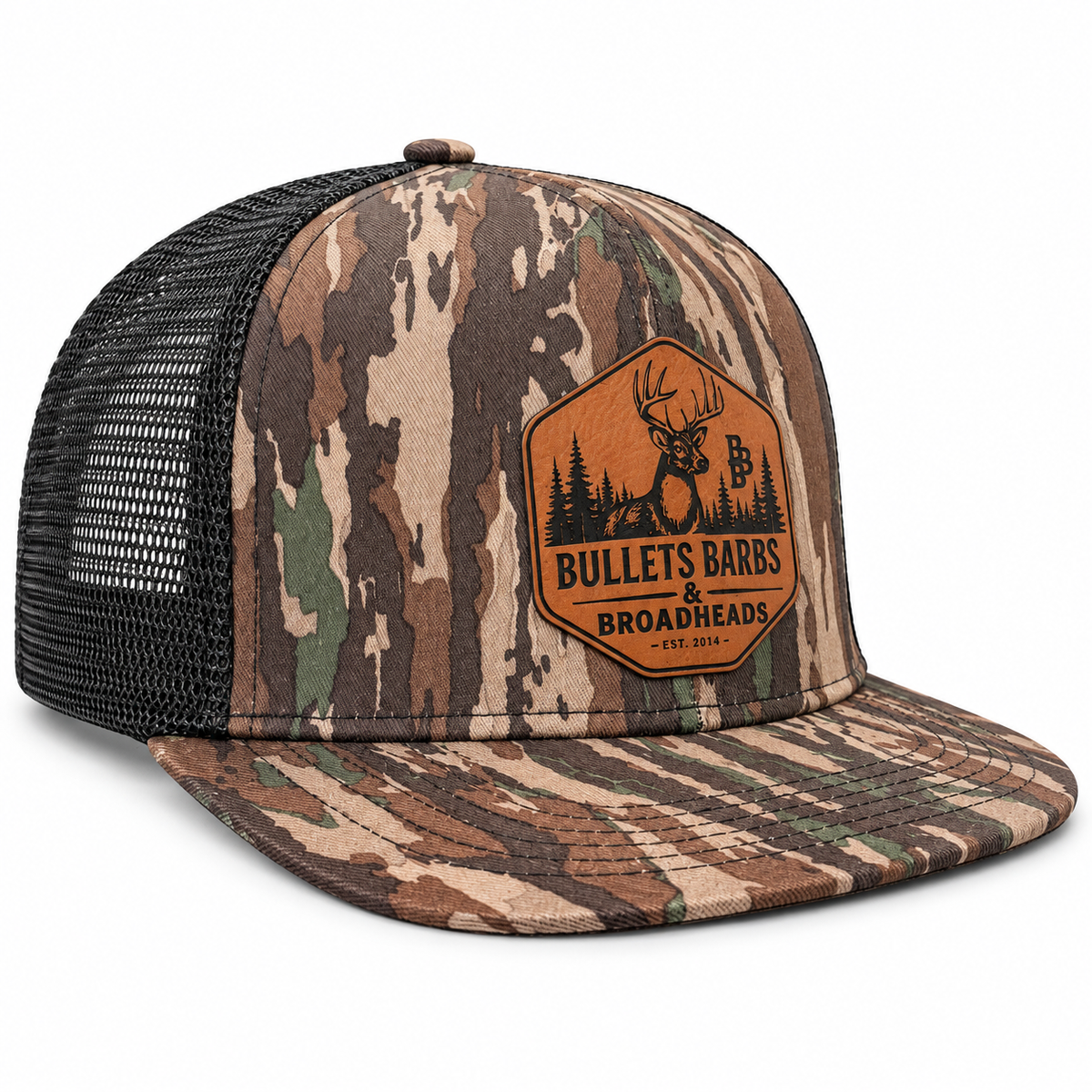 Realtree Original & Black - Saddle Brown Deer Hex