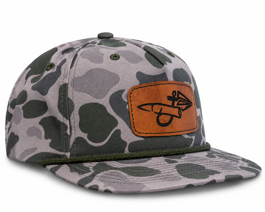 Marsh Rope - Saddle Brown Rectangle Logo