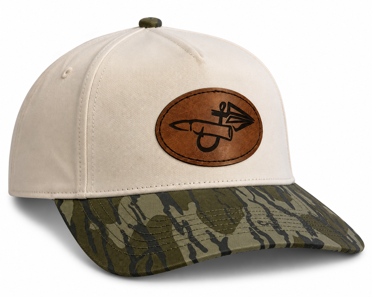 Bottomland Hybrid - Saddle Brown Oval Logo