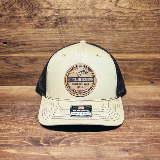 Khaki & Coffee Hat - Banner Patch