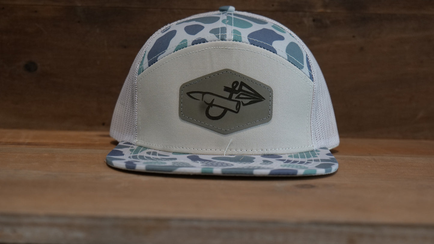 Green Marsh 7-Panel Silver Patch