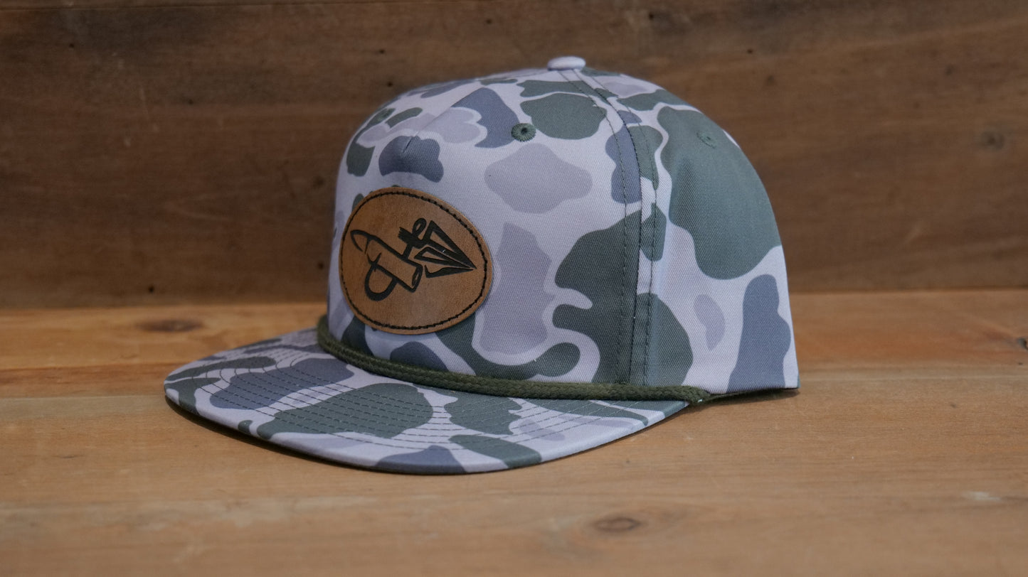 Richardson Green Marsh Rope Hat Oval Patch